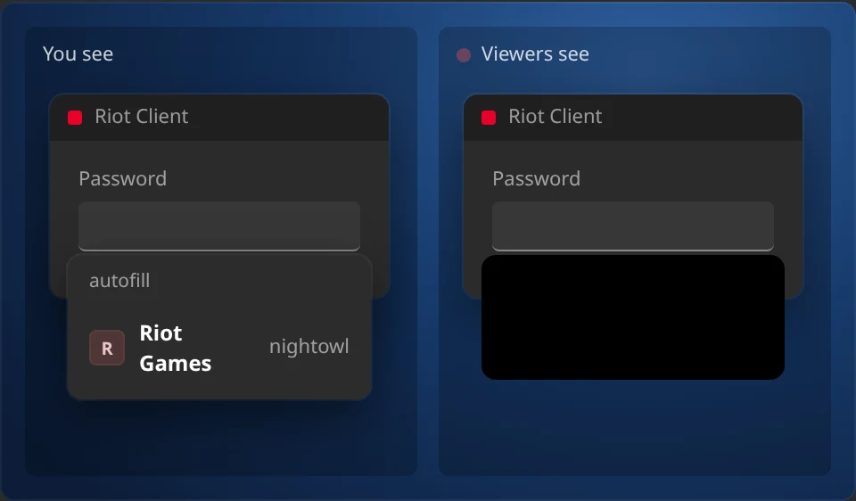 Streamer mode