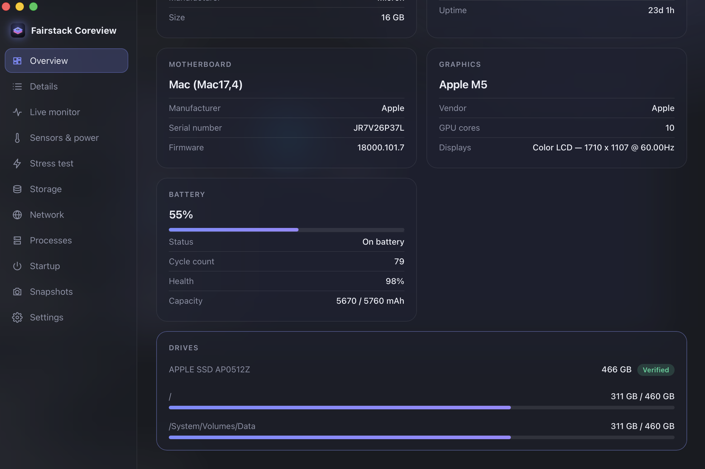 Coreview — Screenshots 2